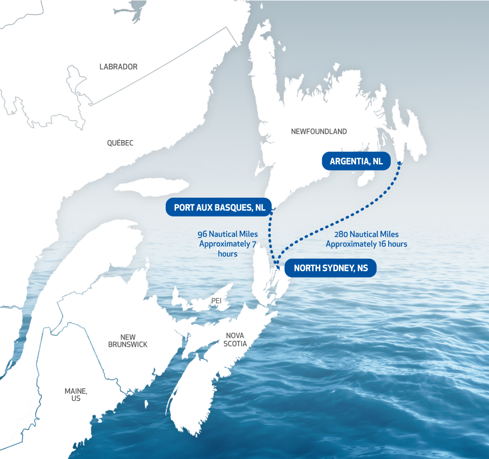 Marine Atlantic Ferries to Nova Scotia & Newfoundland
