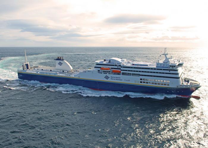 Image of the Blue Puttees ferry 
