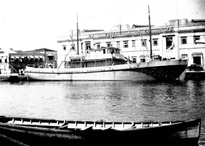 Codroy docked in small town