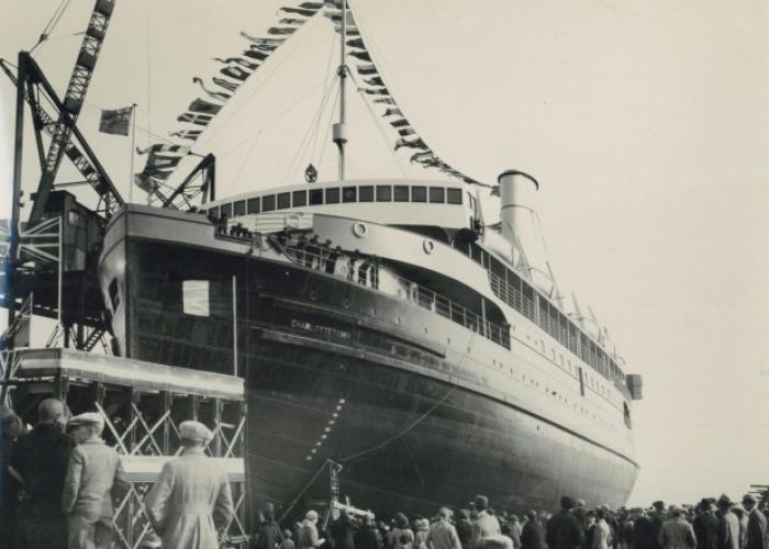 the ss charlottetown docked