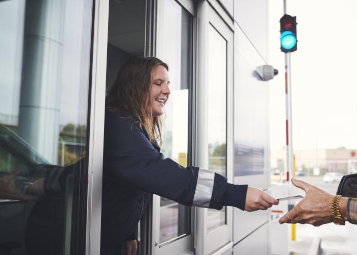 Ticket Booth at North Sydney Terminal 