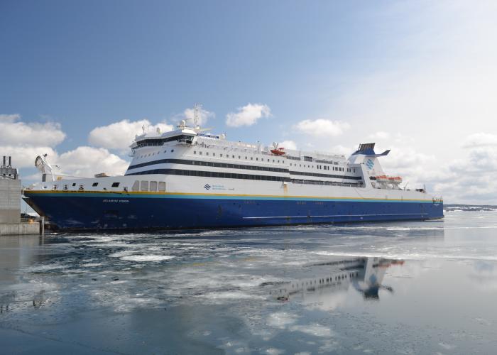 Marine Atlantic "Atlantic Vision" Ferry on the water