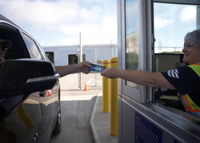 Check In at Ticket Booth