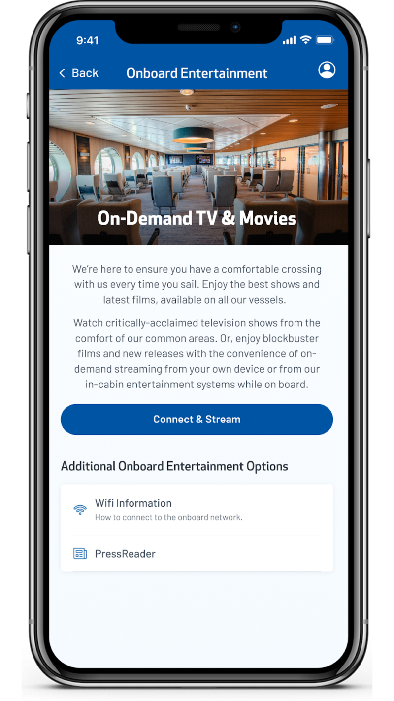 Onboard Entertainment