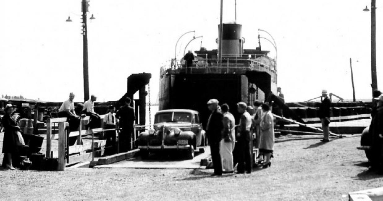 A group of people waiting for their car