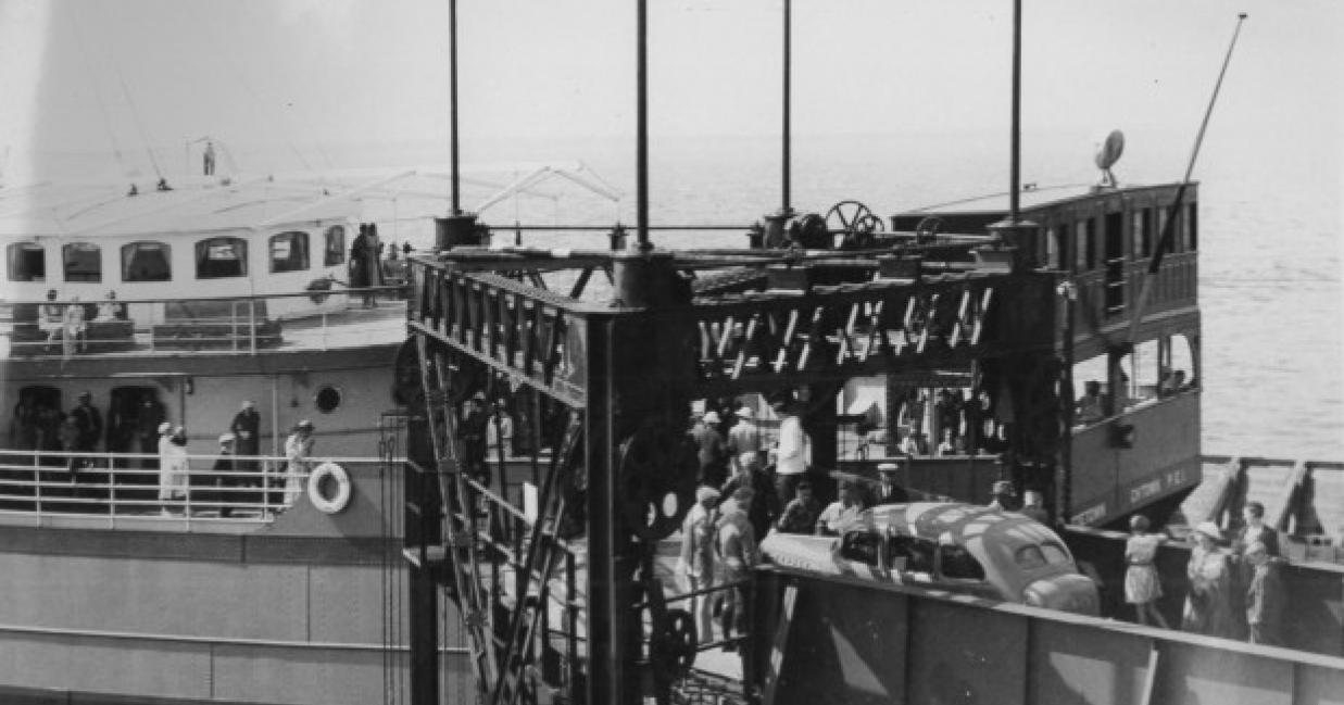 people boarding the ss charlottetown