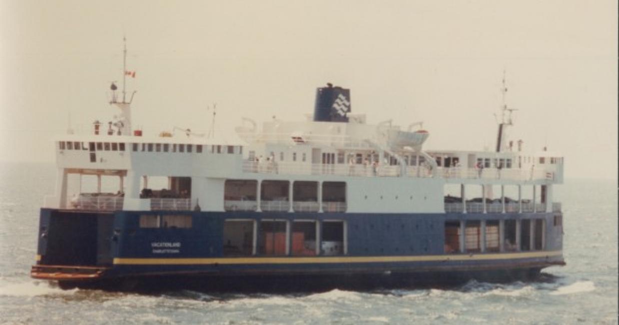 the mv vacationland sailing