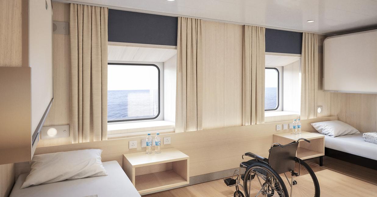 accessible cabin