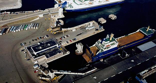 Image: Atlantic Freighter docked