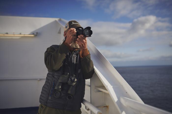 Marine Atlantic Passenger Taking Photos