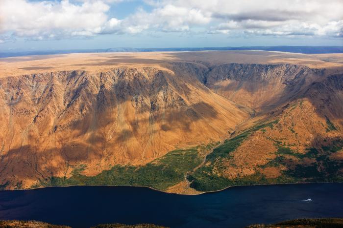 western table lands aerial view