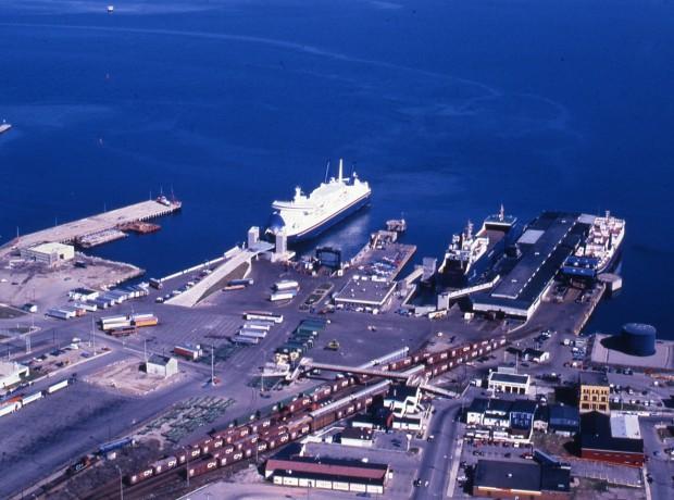 Docked in North Sydney circa 1980s