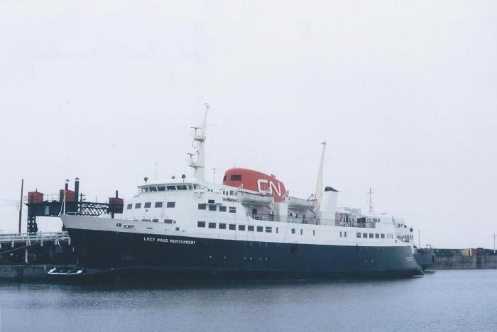 Image of the MV Lucy Maud Montgomery