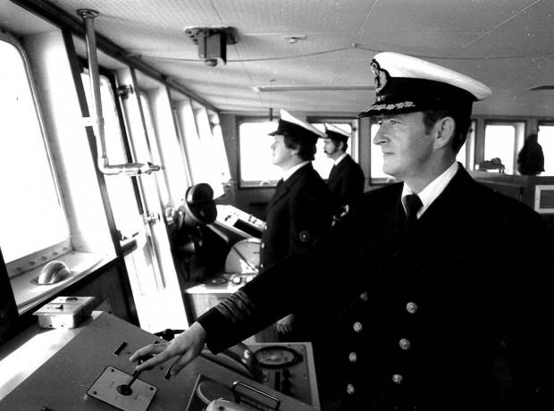 Image of the Captain of the MV Holiday Island 