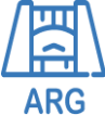 A port icon with the letters ARG.