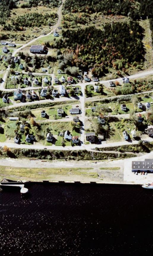 Image: Aerial view of Mulgrave, Nova Scotia