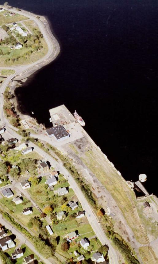 Image: Aerial view of Mulgrave, Nova Scotia