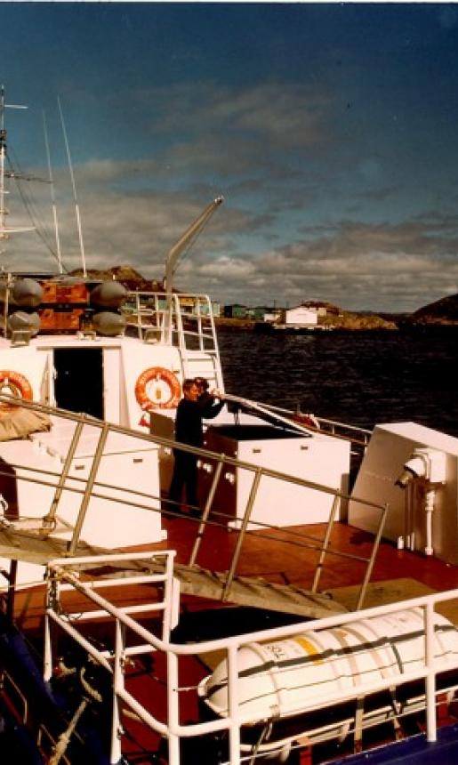 Marine Atlantic's vessel the Marine Runner
