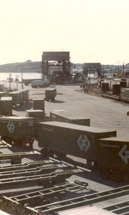 Image: view of loading yard