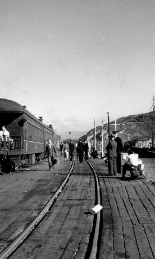 Image: loading train car