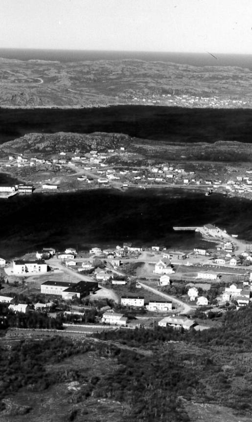 Bird's Eye View of St. Anthony, Newfoundland