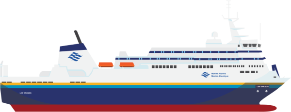 Illustration of the Leif Ericson